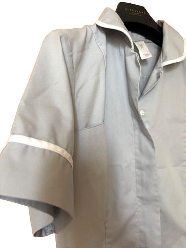 Grey nurse uniform unisex - grey,