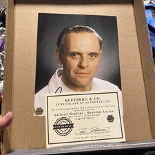 Anthony Hopkins  Autographed 8