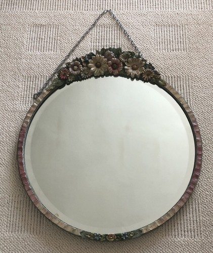 Vintage barbola mirror wall - barbola,