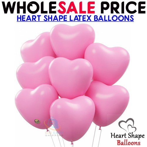 100 love heart shape - 100, balloons