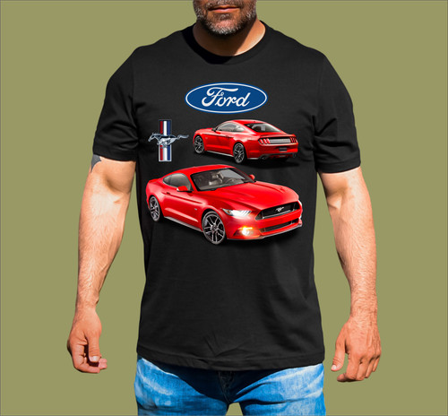 Ford mustang shirt - mustang, t-shirt