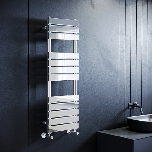 Designer bathroom towel - towel, rail