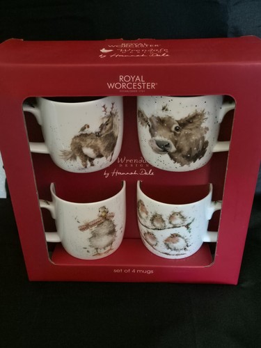 Royal worcester wrendale - royal, mugs