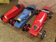 Vintage Handmade Wooden Racing