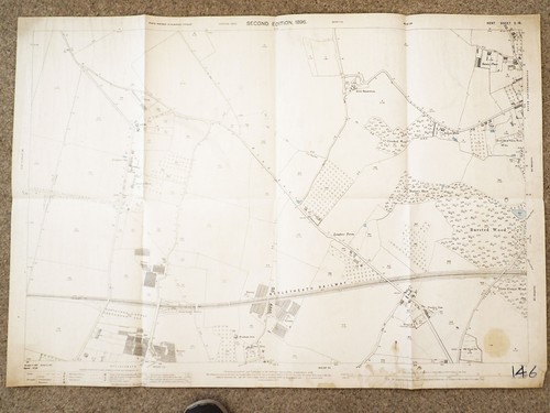 Kent old map - old, plan