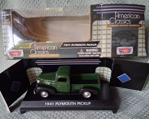 Plymouth pickup 1941 motormax - pickup,