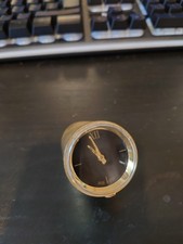 Brass Desk Clock Quartz