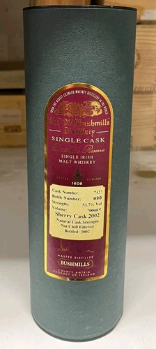 Bushmills irish whisky empty - bushmills,