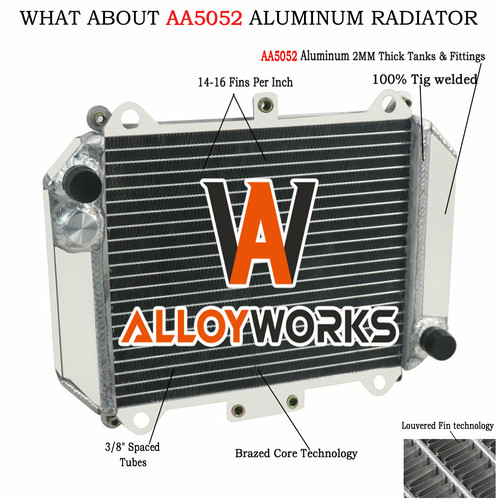 Aluminium radiator for - aluminium,