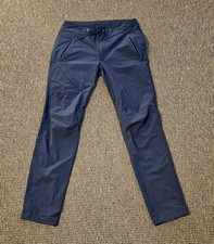 Mountain Equipment Mens Comici Pants Ombre Blue 32" Waist Length Long Used