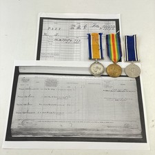 WW1 Medal Pair & Police Long
