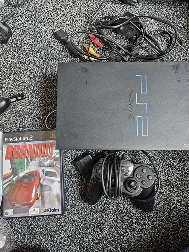 Sony playstation ps2 - sony, black