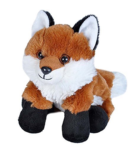 Red fox soft teddy - red, toy