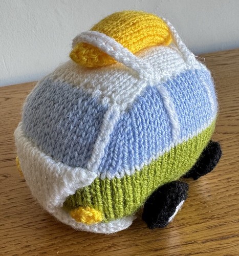 Hippy hand knitted - hippy, camper