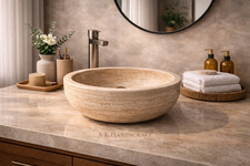 Travertine Stone Sink Luxury
