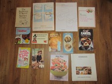 12 x Vintage Cookbooks Lot – Mary Berry Danish Bacon Welsh Kitchen Coop etc