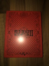 PLAY STATION 4 GAME RED DEAD 2 REDEMPTION STEEL CASE BOX