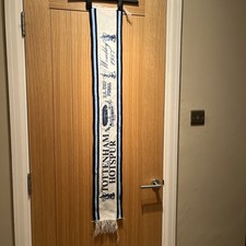 Vintage Tottenham Hotspur FC Football Scarf Wembley 1987 FA Cup Final