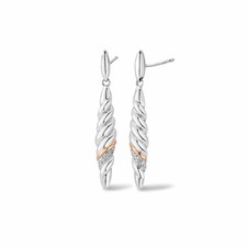 Clogau Welsh Silver & 9ct Rose