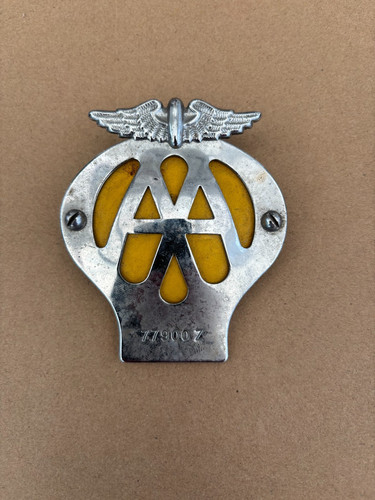 Vintage motorcycle badge - vintage,