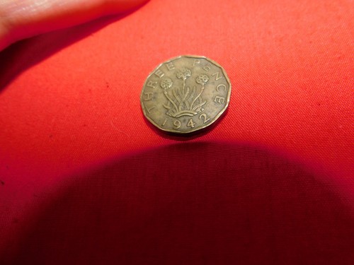 Collectable three pence - 3d,