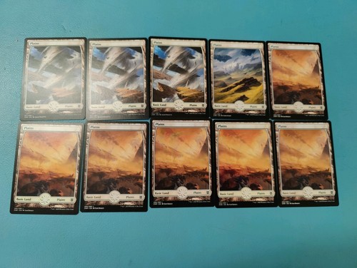 10x full art plains - full, zendikar