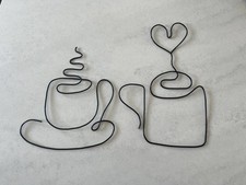 Wall Art- Wire- Tea And