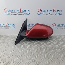 AUDI A6 WING MIRROR LEFT SIDE IN RED Z3F NOT POWER FOLD  HEATED C7 2011