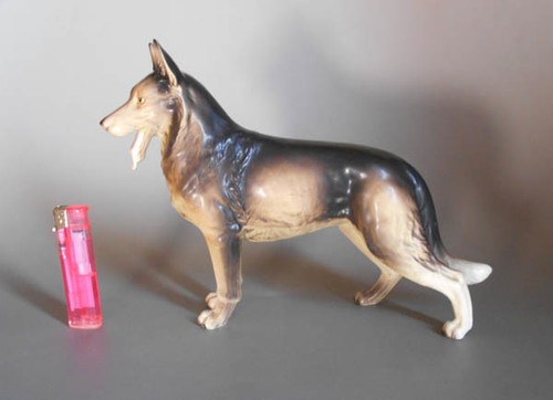 German shepherd dog - shepherd, figurine