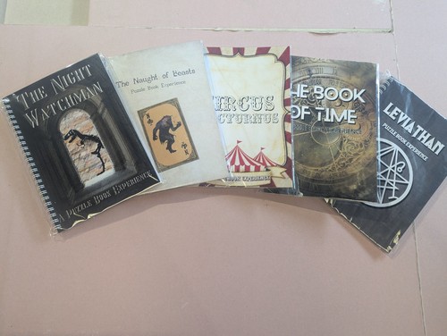 Escape room puzzle book - book, small