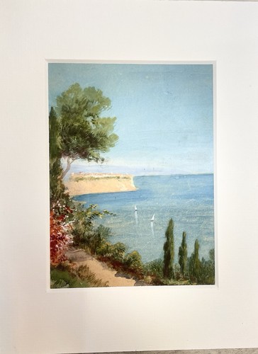 Watercolour painting tittle - watercolour,