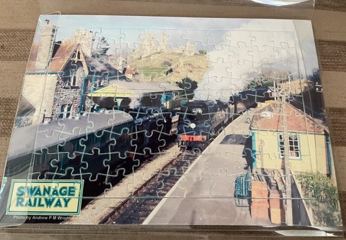 Swanage railway jigsaw - railway,