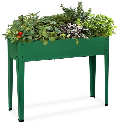Metal raised garden - raised, beds
