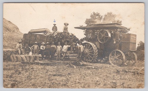Rppc steam threshing machine - threshing,