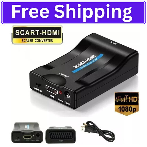 Scart hdmi converter - to,