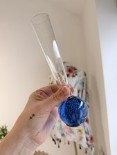 This is a vintage art glass