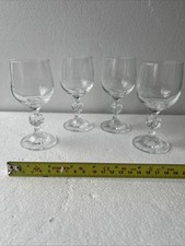 Vintage Sherry Glasses X4 With