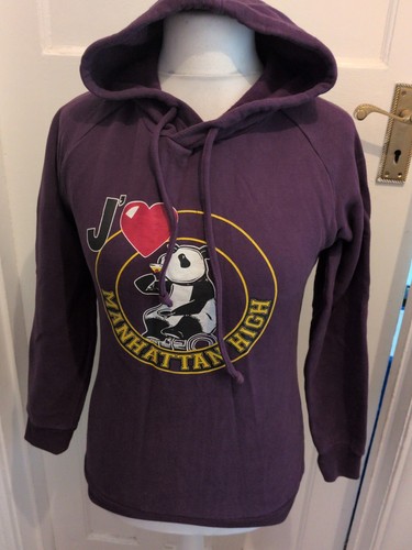 Hoody size panda purple - size, 2