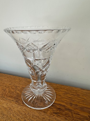 Vintage crystal cut glass
