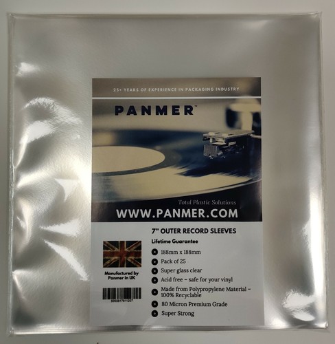 Outer clear record sleeves - outer,