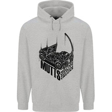 MUTTS Military Utility Tactical Trucks 4x4 Mens 80% Cotton Hoodie