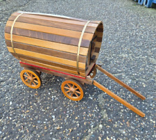 Handmade Wooden Romany Gypsy Bow Top Caravan  FREE POST