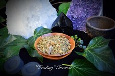 Healing INCENSE handmade grain incense Wicca Pagan Witchcraft spells herbs