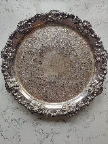 Vintage ornate silverplate - vintage,