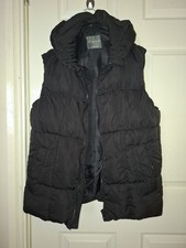 Black Puffer Gillet Waistcoats