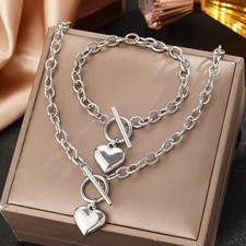 Stainless Steel Heart Pendant