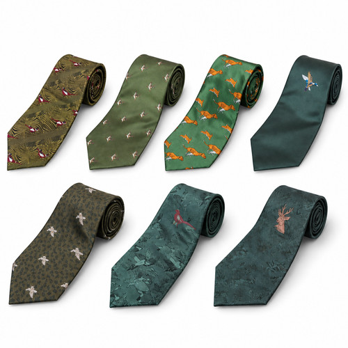 Shooting tie pheasant - tie,