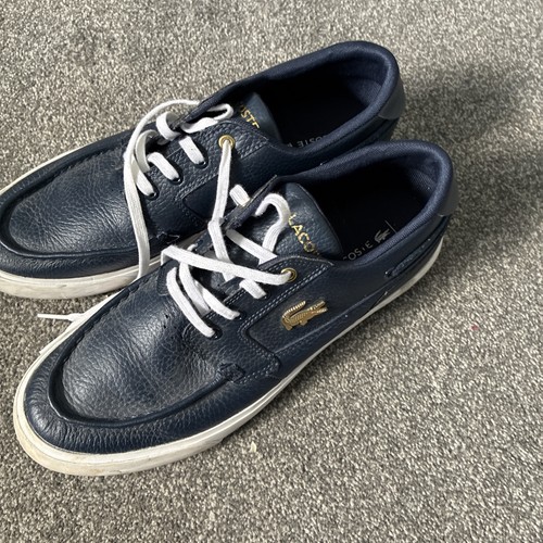 Lacoste deck shoe kids size - lacoste,