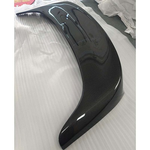 Real carbon rear spoiler trunk - real,