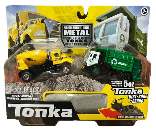 New tonka metal movers cement - new,